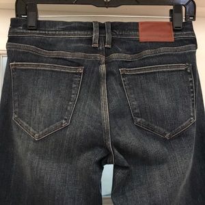 Like New Madewell Rail Straight Jeans size 26 x 32